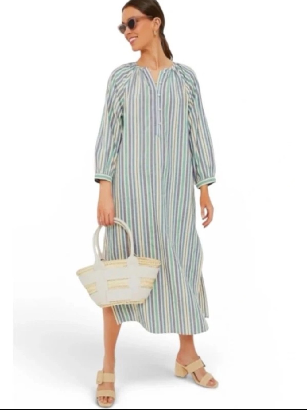 Tuckernuck Pomander Place Zephyr Heidi Maxi Dress Size S NWT